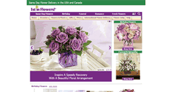 Desktop Screenshot of 1stinflowers.com