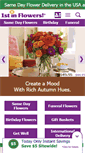 Mobile Screenshot of 1stinflowers.com