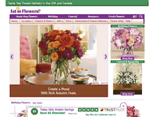 Tablet Screenshot of 1stinflowers.com